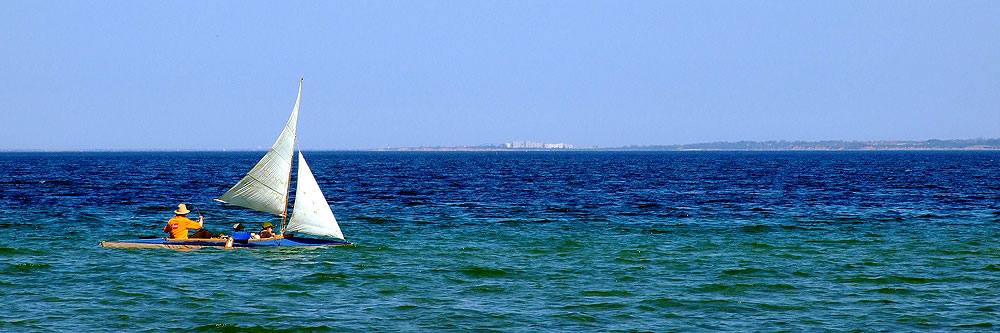 Faltboot auf der Ostsee